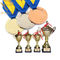 Sportenvoltooiing Gepersonaliseerde Medailles en Trofeeën