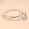 De Stenen Regelbaar Gepersonaliseerd Zilveren Ring For Women van AMERIKAANSE CLUB VAN AUTOMOBILISTENcz